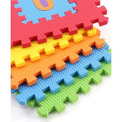 Babyhug Pop Out Playmat Numbers & Shapes Floor Mat (Colour May vary)