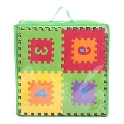 Babyhug Pop Out Playmat Numbers & Shapes Floor Mat (Colour May vary)