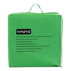 Babyhug Pop Out Floor Puzzle Playmat with Fence (Colour May vary)