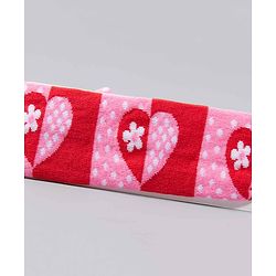 Babyhug Headbands with Bow Motif - Red