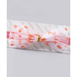 Babyhug Headbands with Bow Motif - Orange