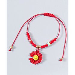 Babyhug Flower Bracelet - Red