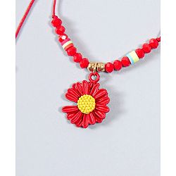 Babyhug Flower Bracelet - Red
