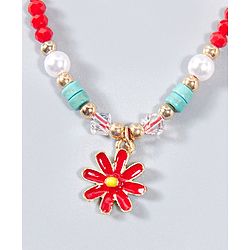 Babyhug Flower Bracelet - Red