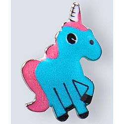 Babyhug Unicorn Earrings - Blue