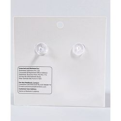 Babyhug Cat Earrings -Red