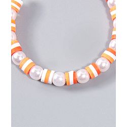 Babyhug Round Earrings - Orange