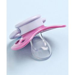 Babyhug Pacifier with PP Case Pack of 2 - Purple Blue