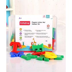 Babyhug Magnetic Letter & Numbers 49 pieces Set Without Board