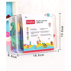 Babyhug Magnetic Letter & Numbers 49 pieces Set Without Board