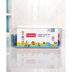 Babyhug Magnetic Letter & Numbers 49 pieces Set Without Board