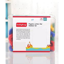 Babyhug Magnetic Letter & Numbers 49 pieces Set Without Board