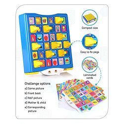 Babyhug Advanced Matching Memory Game - Multicolor