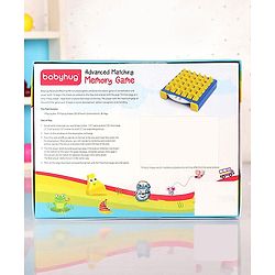 Babyhug Advanced Matching Memory Game - Multicolor