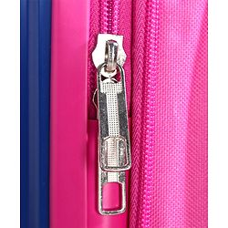 Babyhug Kid's Expandable Trolley Bag Owl Print Blue - 18 Inches| Shock Resistant| Telescopic Handle| Water Resistant| Easy Zipper Closure| Durable Wheels