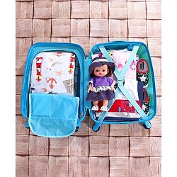 Babyhug Kid's Expandable Trolley Bag Ball Print Green - 18 Inches| Shock Resistant| Telescopic Handle| Water Resistant| Easy Zipper Closure| Durable Wheels