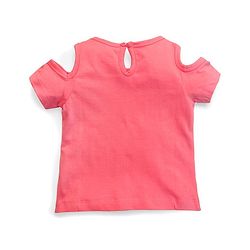 Babyhug Half Sleeves T-shirt Disney Print - Pink