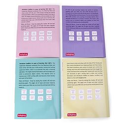 Babyhug Strokes and Curves Wipe N Clean Workbook Set of 4 - English