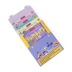 Babyhug Strokes and Curves Wipe N Clean Workbook Set of 4 - English