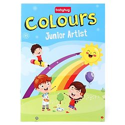 Babyhug First Step to Big Learning Junior Artist Colouring Books Pack of 10 - English