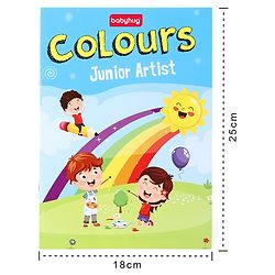 Babyhug First Step to Big Learning Junior Artist Colouring Books Pack of 10 - English