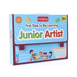 Babyhug First Step to Big Learning Junior Artist Colouring Books Pack of 10 - English