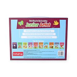 Babyhug First Step to Big Learning Junior Artist Colouring Books Pack of 10 - English