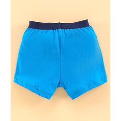 Babyhug 100% Cotton Briefs Pack of 3 - Blue & Grey