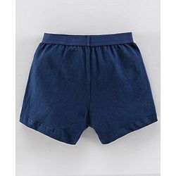 Babyhug 100% Cotton Briefs Space Print Pack of 3 - Navy Blue