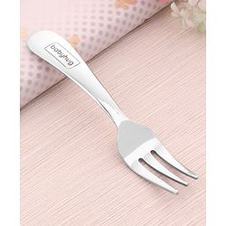 Babyhug Stainless Steel Spoon & Fork Set of 4 - Silver