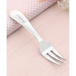 Babyhug Stainless Steel Spoon & Fork Set of 4 - Silver