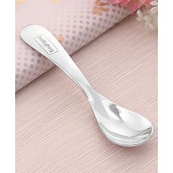 Babyhug Stainless Steel Spoon & Fork Set of 4 - Silver