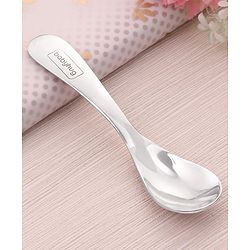 Babyhug Stainless Steel Spoon & Fork Set of 4 - Silver