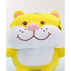 Babyhug Tiger Soft Toy Yellow - Height 30 cm