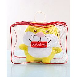 Babyhug Tiger Soft Toy Yellow - Height 30 cm