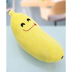 Babyhug Cute Banana Premiun Plush Toy cum Cushion  - Height 44 cm