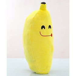 Babyhug Cute Banana Premiun Plush Toy cum Cushion  - Height 44 cm