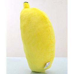 Babyhug Cute Banana Premiun Plush Toy cum Cushion  - Height 44 cm