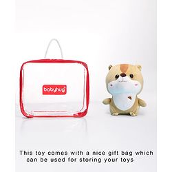 Babyhug Baby Cat Plush Toy - Height 20 cm