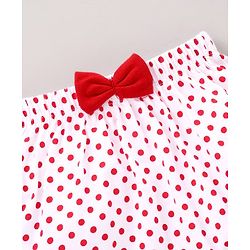 Babyhug 100% Cotton Bloomers Polka Dot Print Pack of 2 - Blue Red