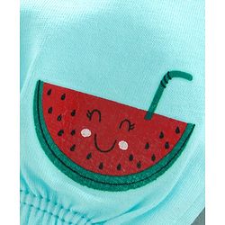 Babyhug 100% Cotton Bloomer Floral Pack of 3 - Red Blue