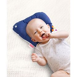 Babyhug U Shape Pillow Navy Blue ( Print May Vary )