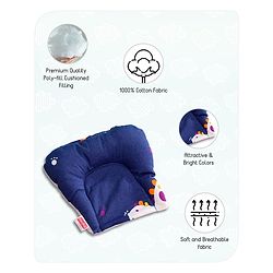 Babyhug U Shape Pillow Navy Blue ( Print May Vary )