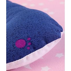 Babyhug U Shape Pillow Navy Blue ( Print May Vary )