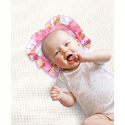 Babyhug Cotton Jumbo Semi Circular Pillow - Pink