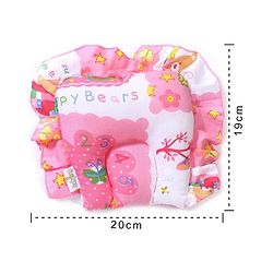 Babyhug Cotton Jumbo Semi Circular Pillow - Pink