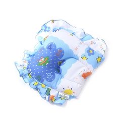 Babyhug Cotton Jumbo Semi Circular Pillow - Blue(Print May Vary)