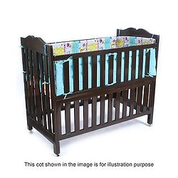 Babyhug Sleepwell Cot Bedding Set - Blue