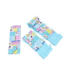 Babyhug Sleepwell Cot Bedding Set - Blue