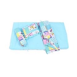 Babyhug Sleepwell Cot Bedding Set - Blue